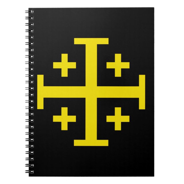 Jerusalem cross notebook (Front)