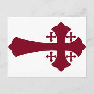 Jerusalem Cross Postcard