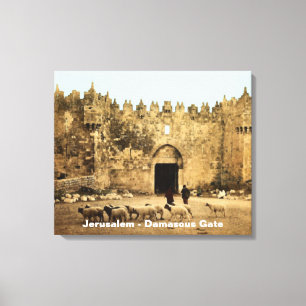 Jerusalem - Damascus Gate Canvas Print