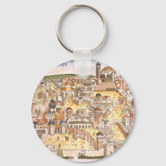 Jerusalem first temple keychain