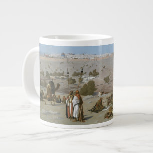 Jerusalem from the Mount of Olives   1880 Large Coffee Mug