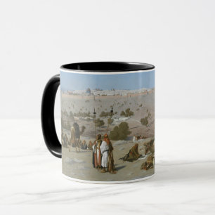 Jerusalem from the Mount of Olives   1880 Mug