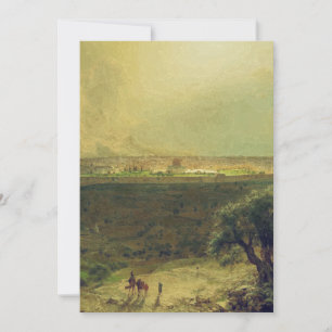 Jerusalem from the Mount of Olives Invitation