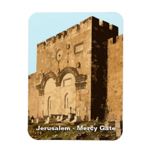 Jerusalem - Gate of Mercy Magnet