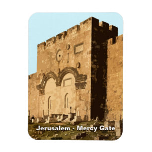 Jerusalem - Gate of Mercy Magnet
