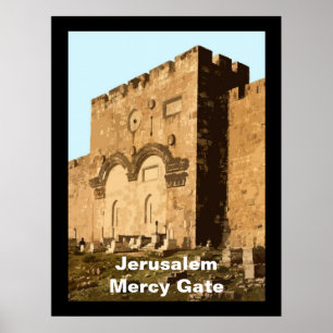 Jerusalem - Gate of Mercy Poster