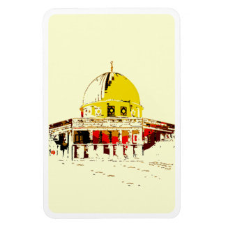 Jerusalem in Your Hands: Dome of the Rock Flexible Magnet
