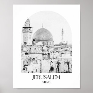 Jerusalem Israel Arch Photo Print