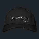 Jerusalem Israel Embroidered Hat<br><div class="desc">Embroidered Jerusalem Hat</div>