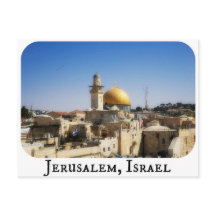 Jerusalem, Israel Postcard