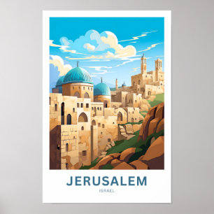 Jerusalem Israel Travel Print