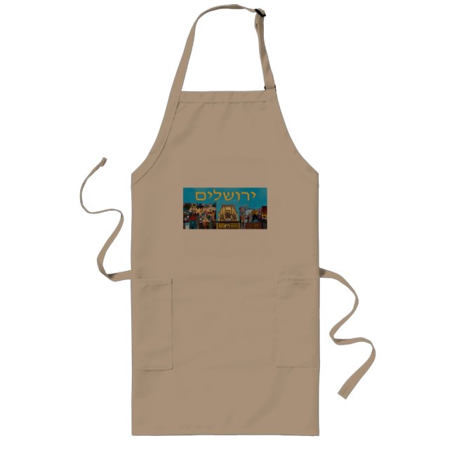 Jerusalem Long Apron (Front)