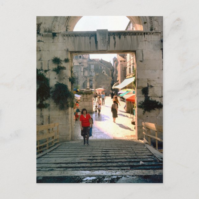 Jerusalem, near the Church of the Holy Sepulchre Postcard (Front)