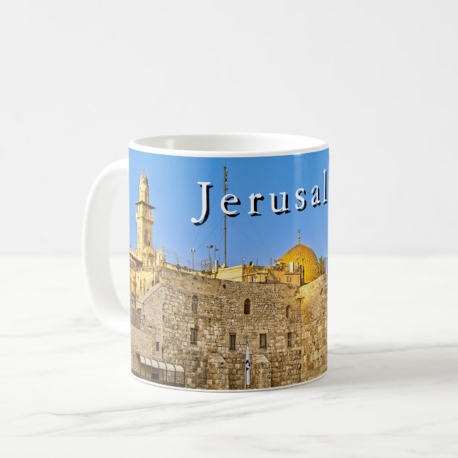 Jerusalem of Gold Coffee Mug (Front Left)
