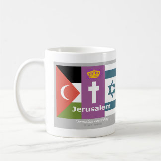 Jerusalem Peace Flag Coffee Mug