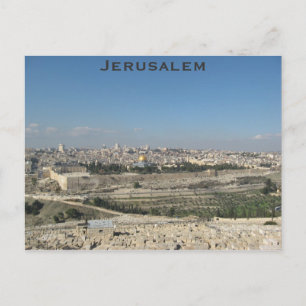 Jerusalem postcard