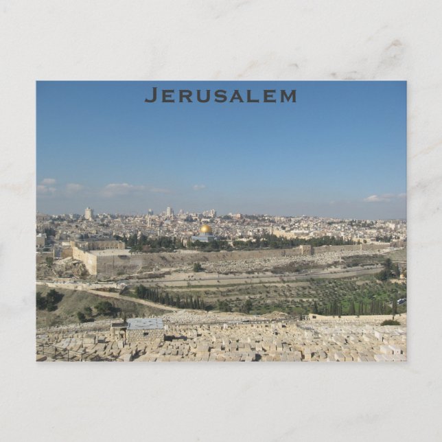 Jerusalem postcard (Front)
