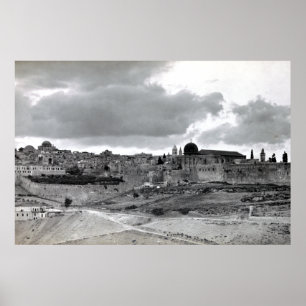 Jerusalem - Pre 1940 Poster