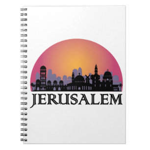 Jerusalem Skyline - Israel Travel Notebook