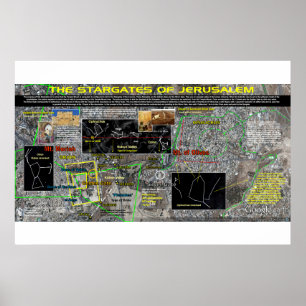 Jerusalem Stargates Poster