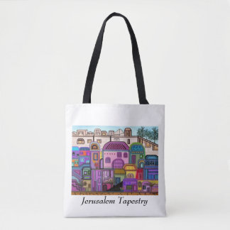Jerusalem Tapestry Tote Bag