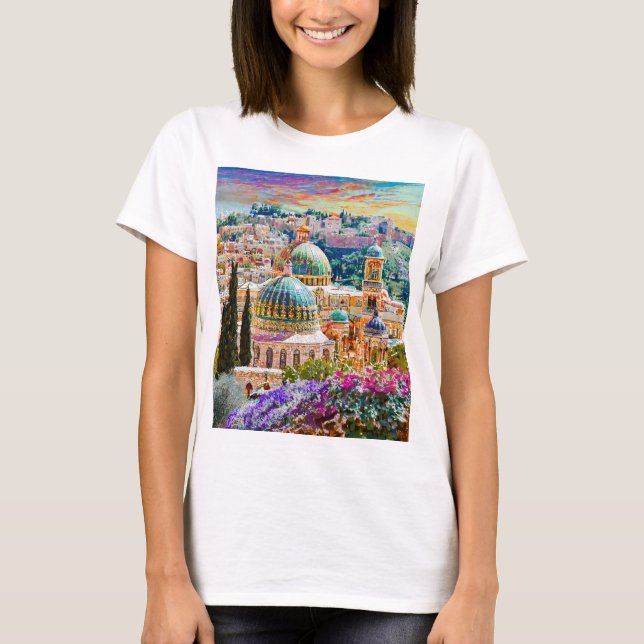Jerusalem, the City of David T-Shirt (Front)
