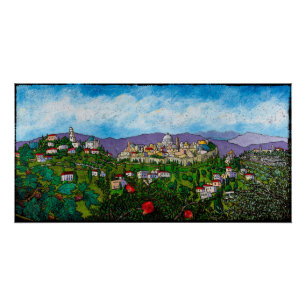Jerusalem - the Holy One, Jonathan Kis-Lev Poster