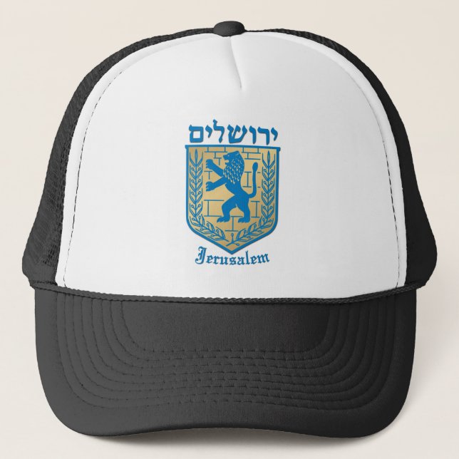 Jerusalem Trucker Hat (Front)