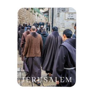 Jerusalem Via Dolorosa fridge magnet