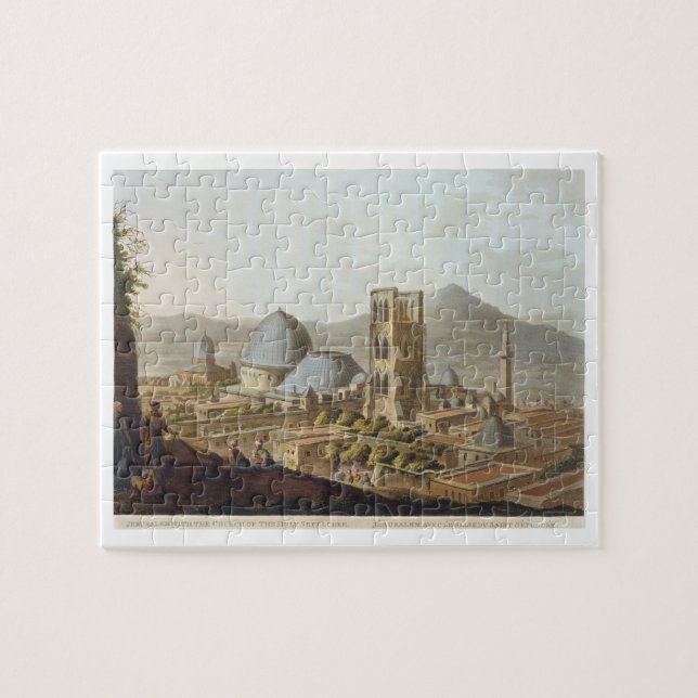 Jerusalem with the Church of the Holy Sepulchre, p Jigsaw Puzzle (Horizontal)