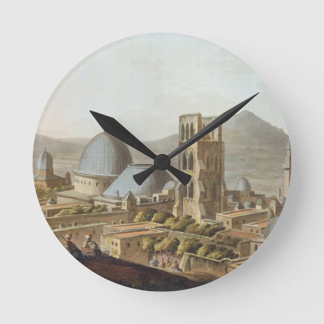 Jerusalem with the Church of the Holy Sepulchre, p Round Clock (Front)