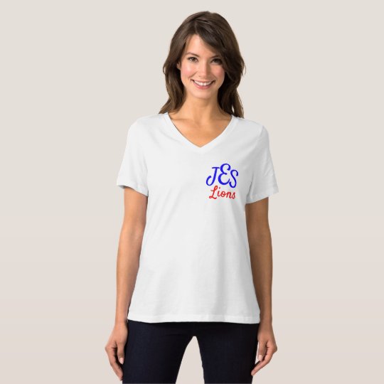 JES Lions Corner Monogram Women's Relaxed Fit Tee