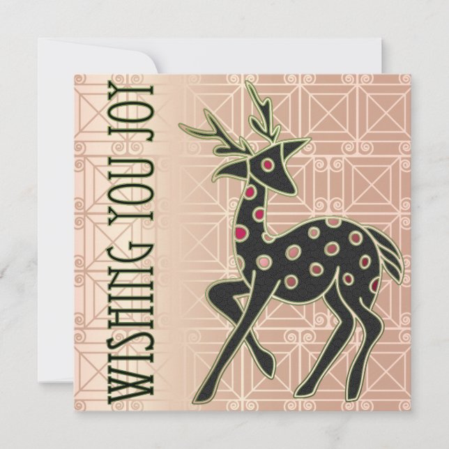 J'espère que vous aimez la carte plat (Devant)