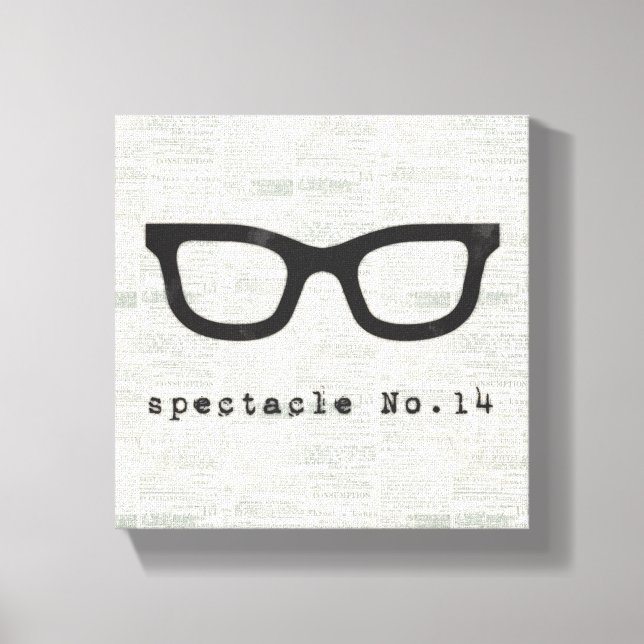 J'espionne une toile murale d'art originale #4 (Recto)