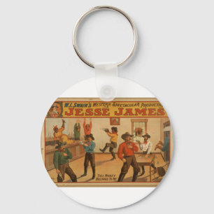 Jesse James, 'This Money Belongs to me' Vintage Th Keychain