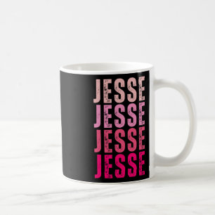 Jesse Personalized Name I Love Jesse Vintage Coffee Mug