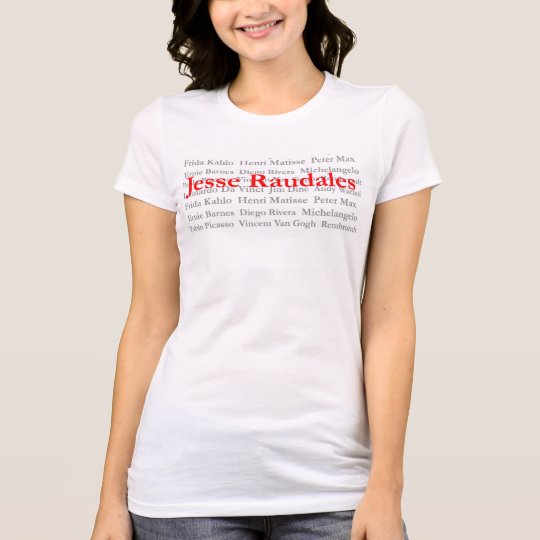Jesse Raudales Famous Artist T-Shirt