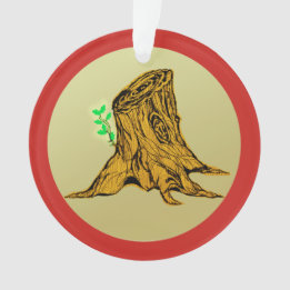 Jesse Tree Stump Sprouts