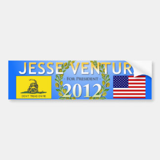 Jesse Ventura for President 2012 Bumper Sticker