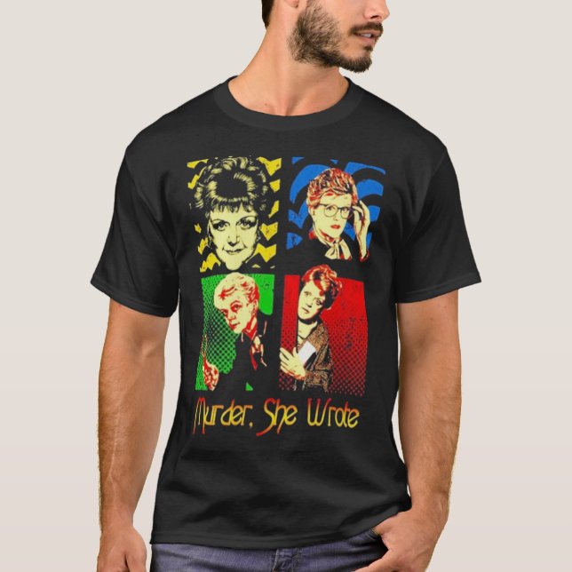 Jessica Fletcher Murder She Wrote T-Shirt (Front)