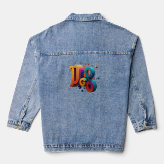 Jessica Geometric 3D Denim Jacket