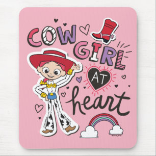 Jessie "Cowgirl At Heart" Mouse Pad