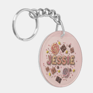 Jessie name key chain