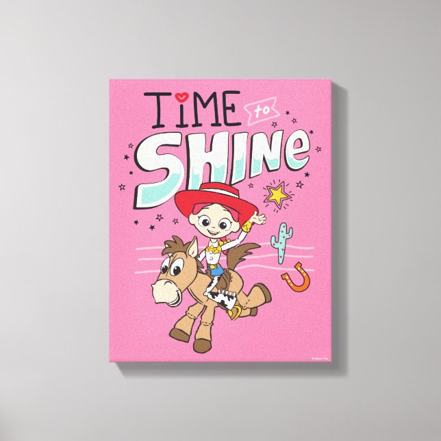 Jessie "Time To Shine" Canvas Print (Front)