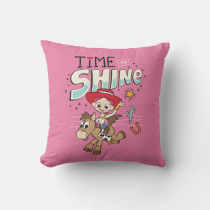 Jessie "Time To Shine" Throw Pillow