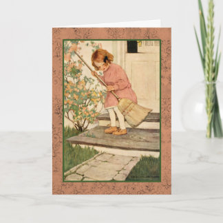 Jessie Wilcox Smith artwork. Card
