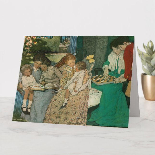 Jessie Wilcox Smith Compilation  Card (Small Plant)