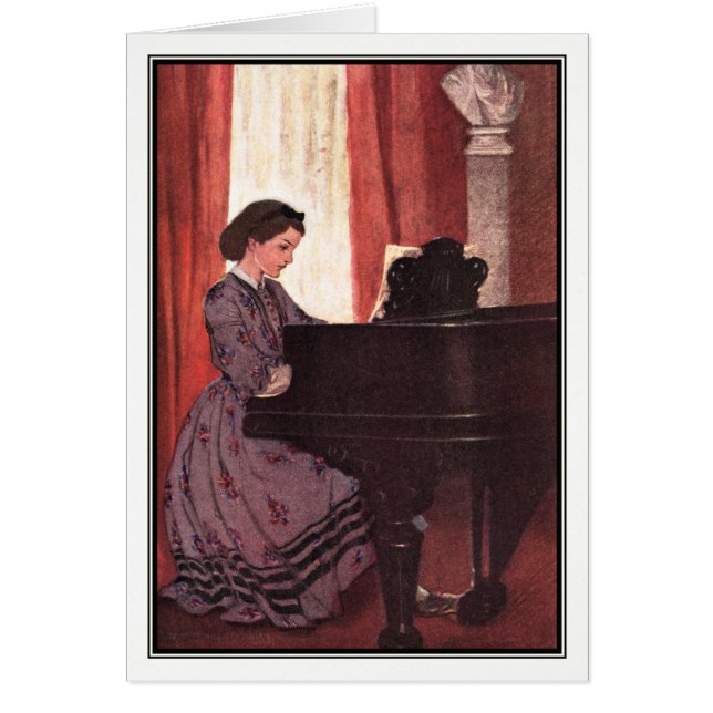 Jessie Willcox Smith - Beth at the Piano (Front)