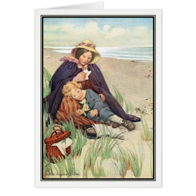 Jessie Willcox Smith - le bord de la mer (Devant)