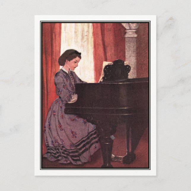 Jessie Willcox Smith - Little Women - Beth Postcard (Front)